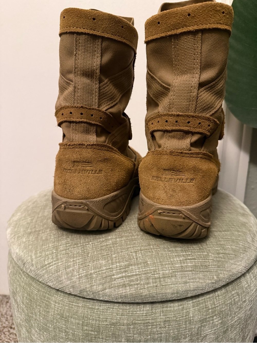 Belleville C320 Hot Weather Coyote Brown Military Combat Boots Men’s Size 7R US - Picture 4 of 7